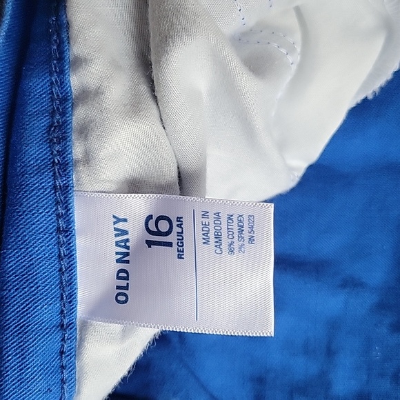 Sz16 Rock Star bright blue jeggings - Picture 4 of 4